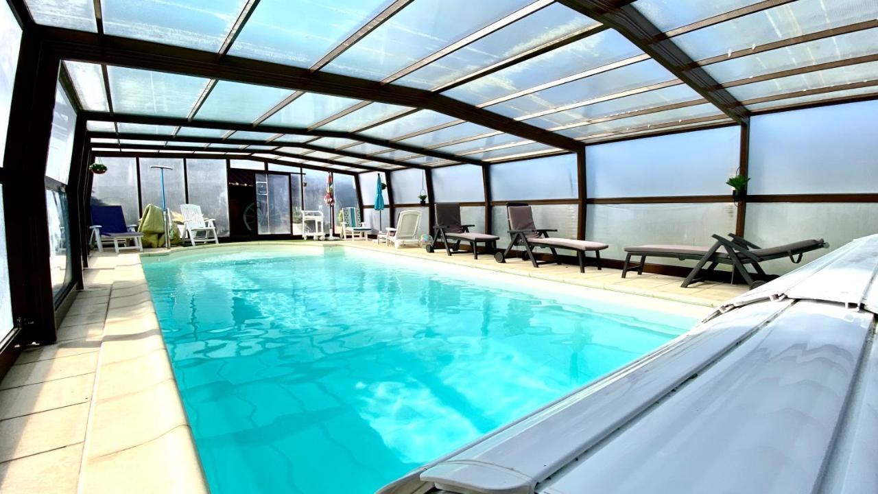 Maison De Charme Piscine Couverte Chauffee Mayrinhac-Lentour Luaran gambar